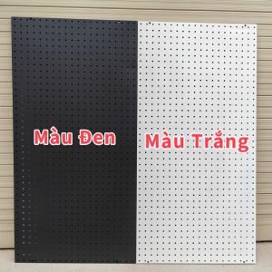 Tấm tôn đục lỗ cài móc treo phụ kiện - Bảng lỗ Pegboard (1mx50)