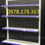 Kệ siêu thị lưng lưới Vinatech cao cấp