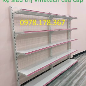 Kệ siêu thị lưng lưới Vinatech cao cấp