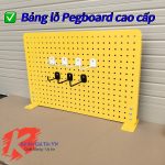 Bảng lỗ Pegboard cao cấp để bàn treo phụ kiện đa năng