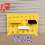Bảng lỗ Pegboard cao cấp để bàn treo phụ kiện đa năng