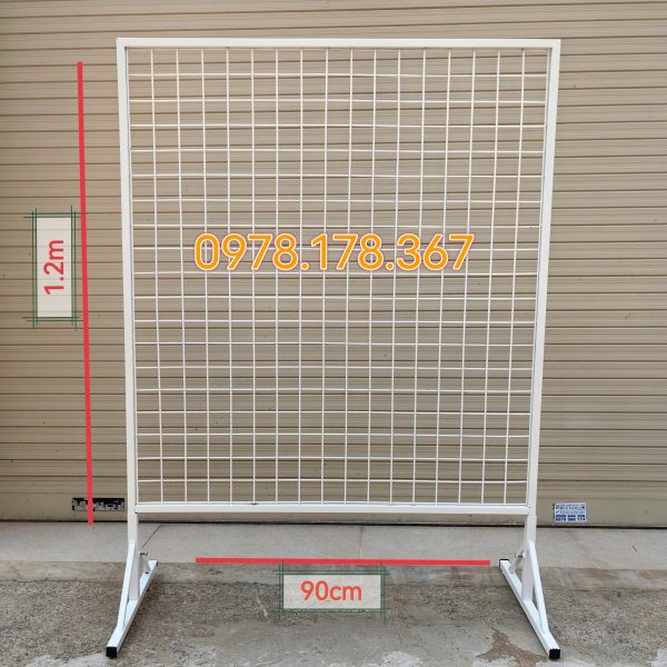 Khung lưới có chân treo phụ kiện cao cấp