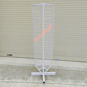 Khung lưới xoay đa năng 3 mặt treo phụ kiện