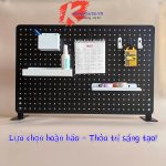 Bảng Pegboard cài móc treo phụ kiện cao cấp