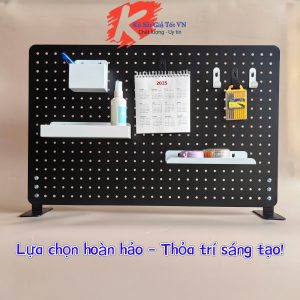 Bảng Pegboard cài móc treo phụ kiện cao cấp