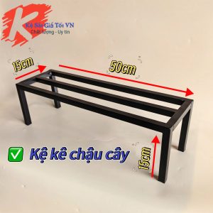 Kệ sắt kê chậu hoa, cây cảnh