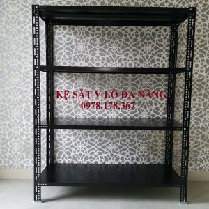 Kệ sắt V lỗ đa năng