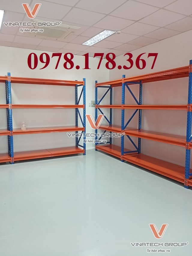 Kệ trung tải Vinatech cao cấp – D2m x R0.6m x C2m x 4 tầng