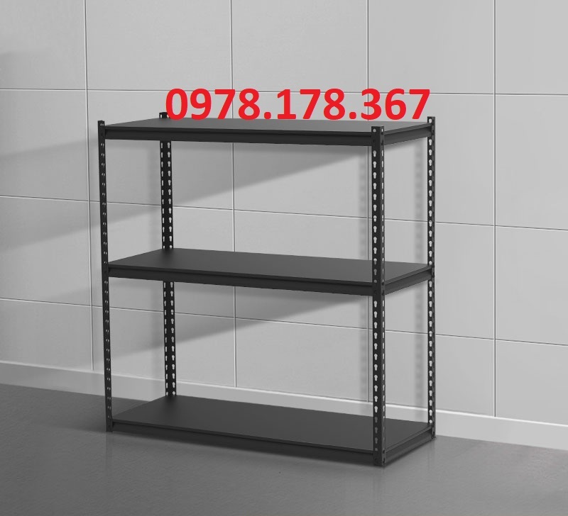 Kệ V lỗ đa năng – Kệ V thiết kế gài không dùng ốc vít (D60 x R40 x C1m x 3 mâm)