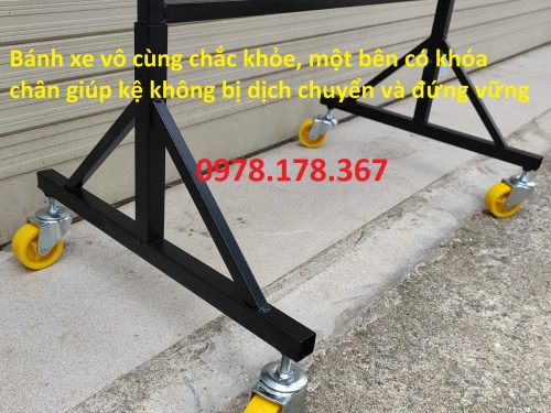 Khung lưới 1.2mx60 có bánh xe