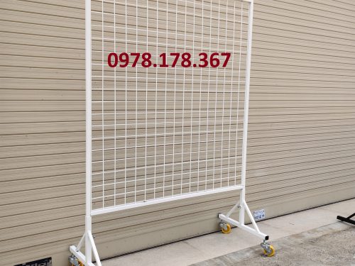 Khung lưới có chân 1.2mx90 sơn tĩnh điện cao cấp