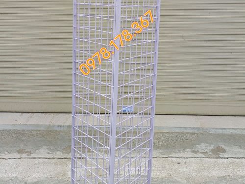 Khung xoay đa năng 3 mặt cài móc treo phụ kiện