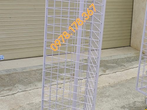 Khung xoay đa năng 3 mặt cài móc treo phụ kiện