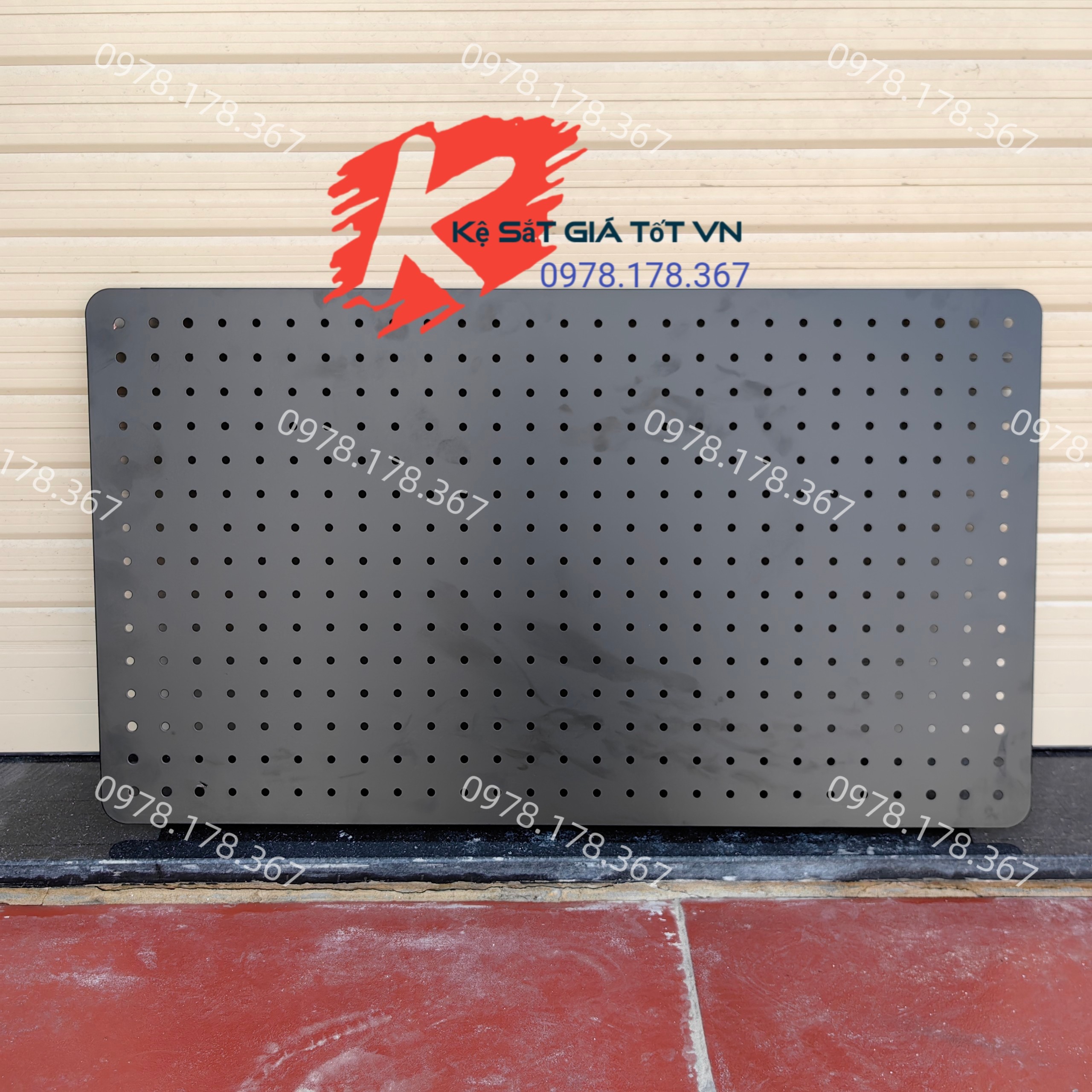 Bảng Lỗ Pegboard Kẹp Bàn Treo Phụ Kiện Sơn Tĩnh Điện Đẹp