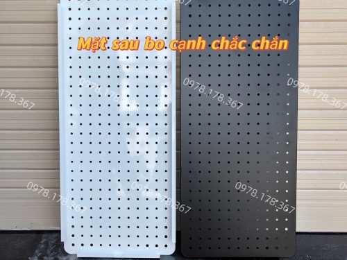 Bảng Lỗ Pegboard Kẹp Bàn Treo Đồ Sơn Tĩnh Điện Chống Gỉ