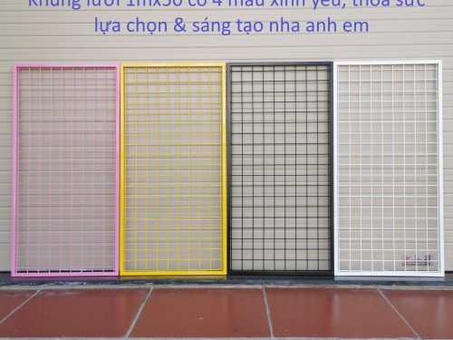 Khung lưới treo phụ kiện - 1mx50