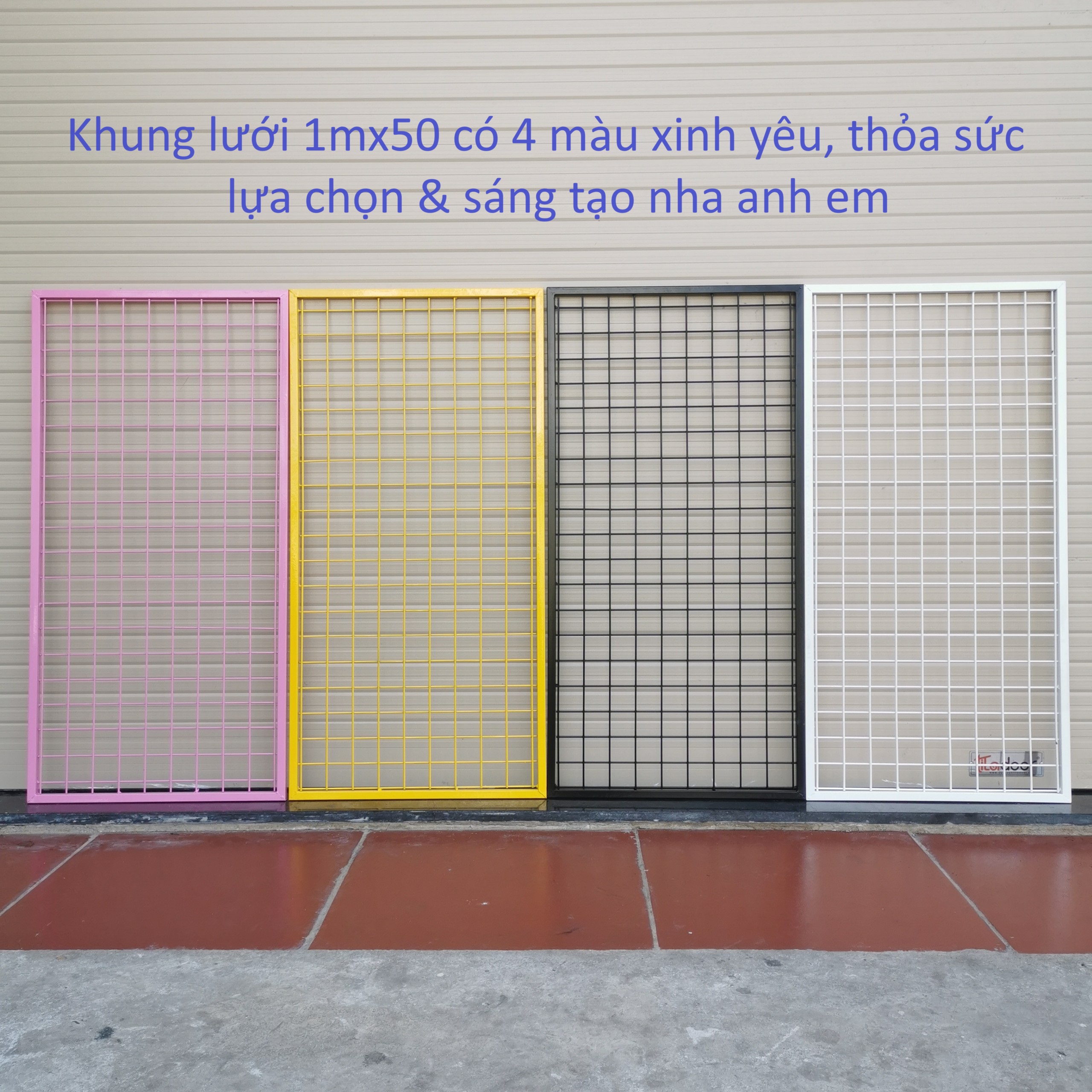 Khung lưới treo phụ kiện - 1mx50