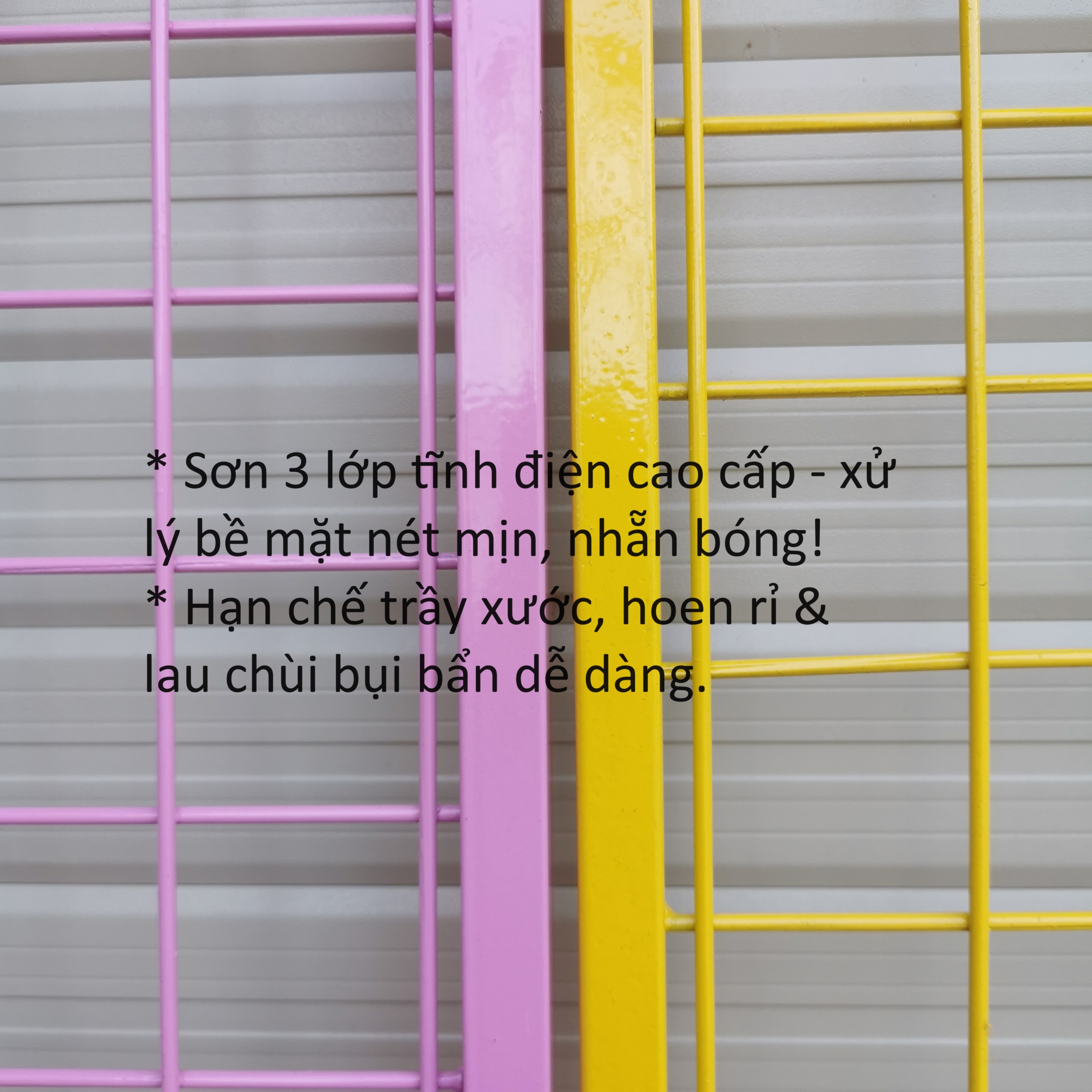 Khung lưới có viền treo phụ kiện - 1mx50