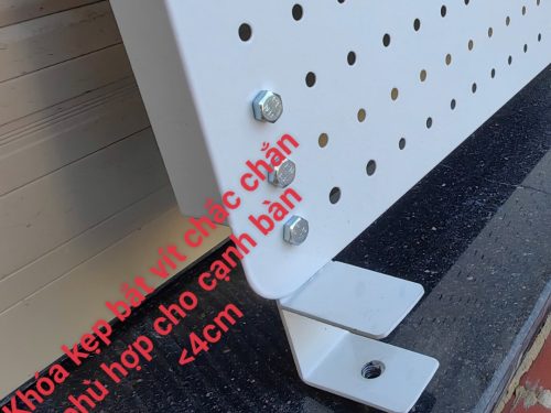Bảng Pegboard treo phụ kiện sơn tĩnh điện cao cấp