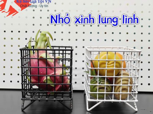 Rổ sắt Decor trang trí