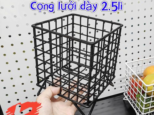 Giỏ sắt nhúng nhựa cao cấp