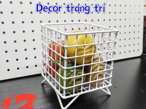 Giỏ sắt nhúng nhựa cao cấp