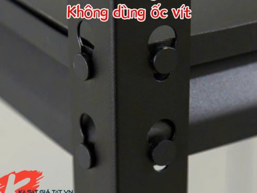 Kệ thiết kế gài không dùng ốc vít