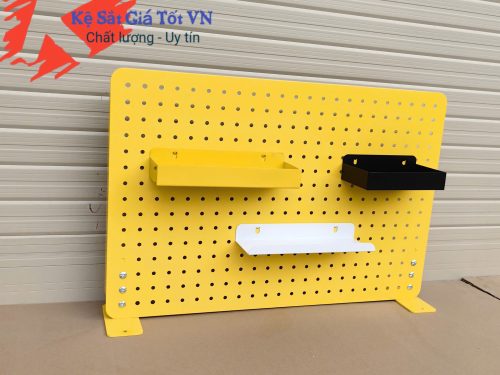 Bảng Pegboard Kim Loại Để Bàn Cài Móc Treo Phụ Kiện
