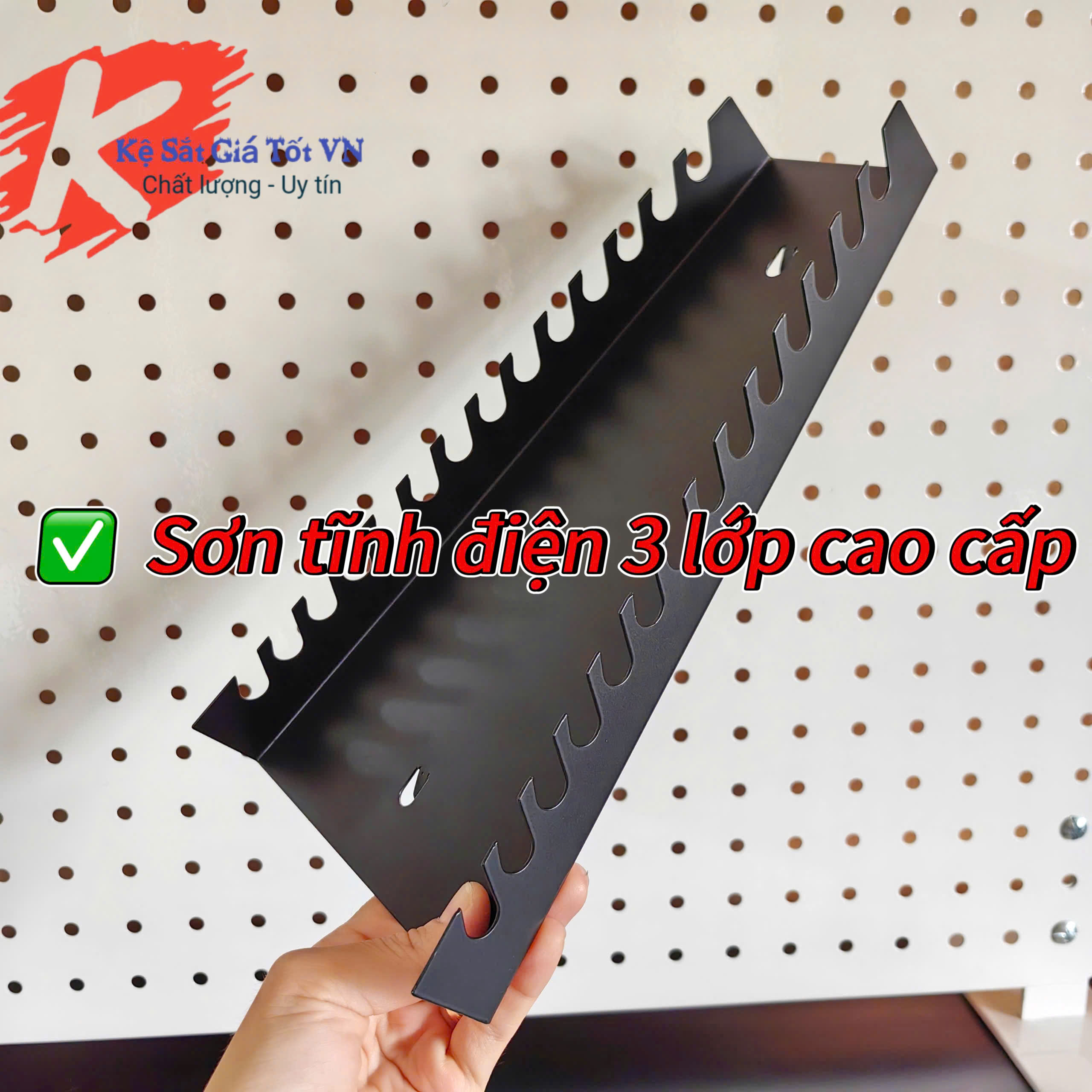 Khay treo Cờ Lê gắn bảng Pegboard