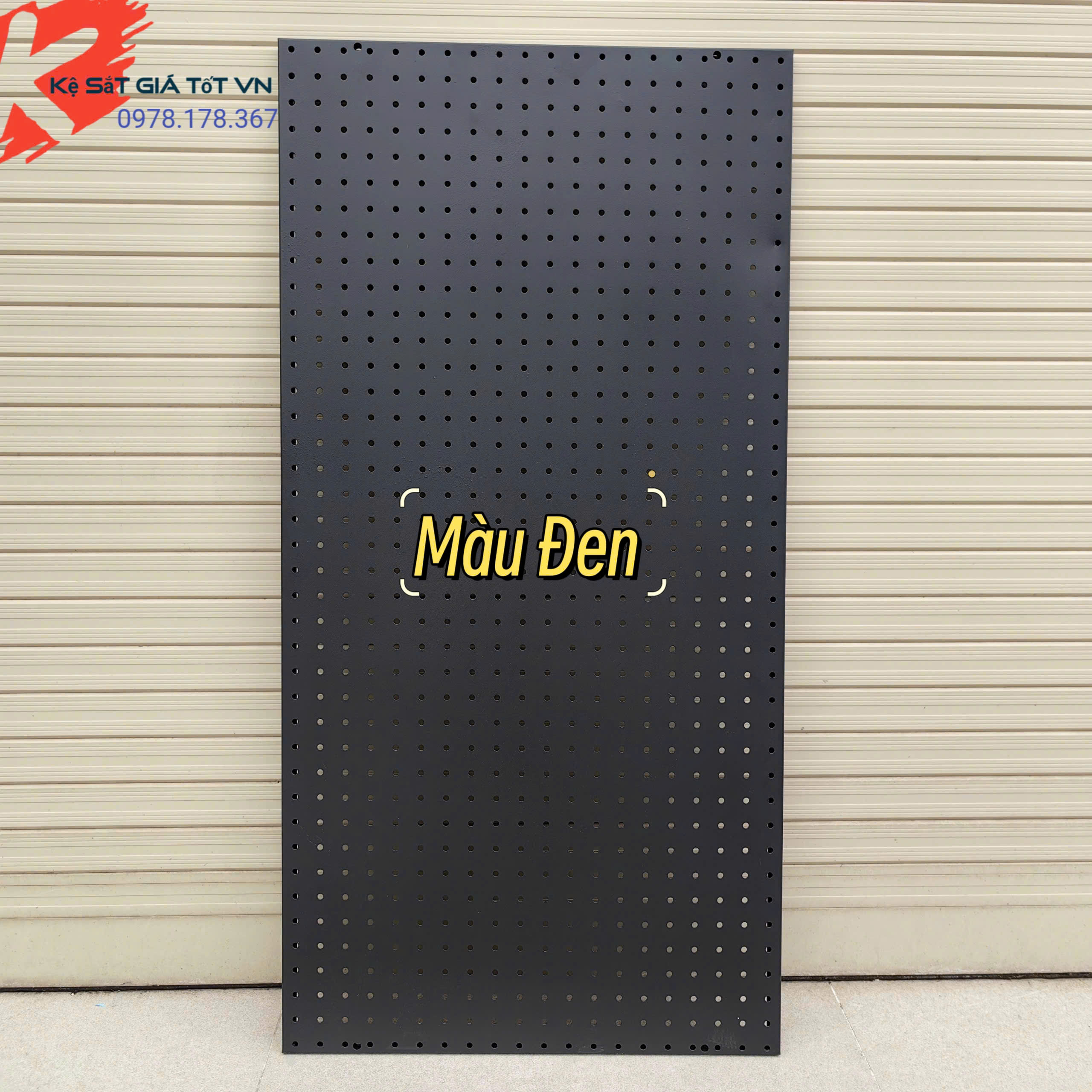 Bảng Tôn Đục Lỗ Treo Đồ Cao Cấp Sơn Tĩnh Điện – 1.2m x 50cm