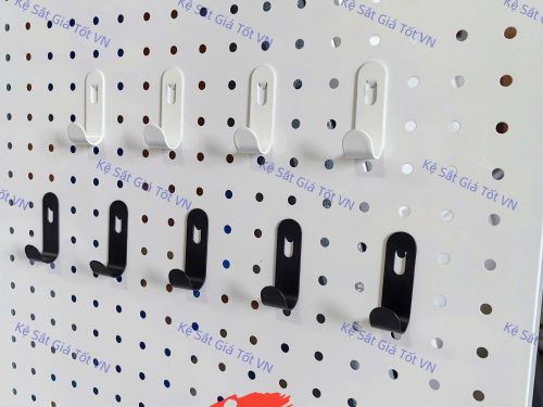 Móc Treo Chữ J Cài Pegboard, Tấm Tôn Lỗ Đa Năng