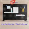 Bảng Pegboard cài móc treo phụ kiện