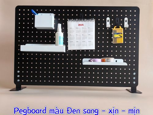 Bảng Pegboard dày 0.8li cài móc treo phụ kiện đa năng