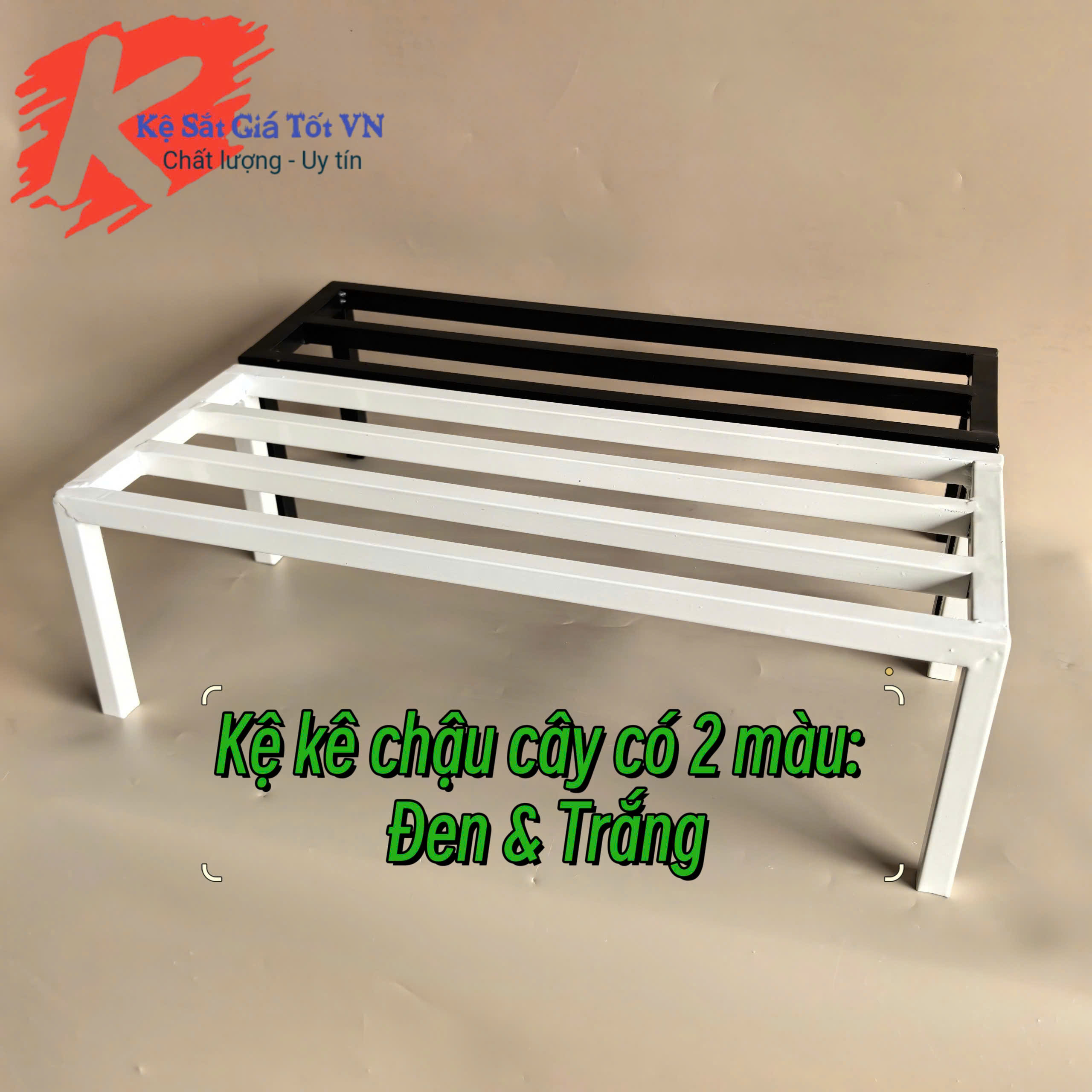 Kệ kê chậu cây sơn tĩnh điện cao cấp