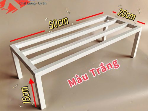 Kệ sắt kê chậu hoa, cây cảnh - Dài 50cm