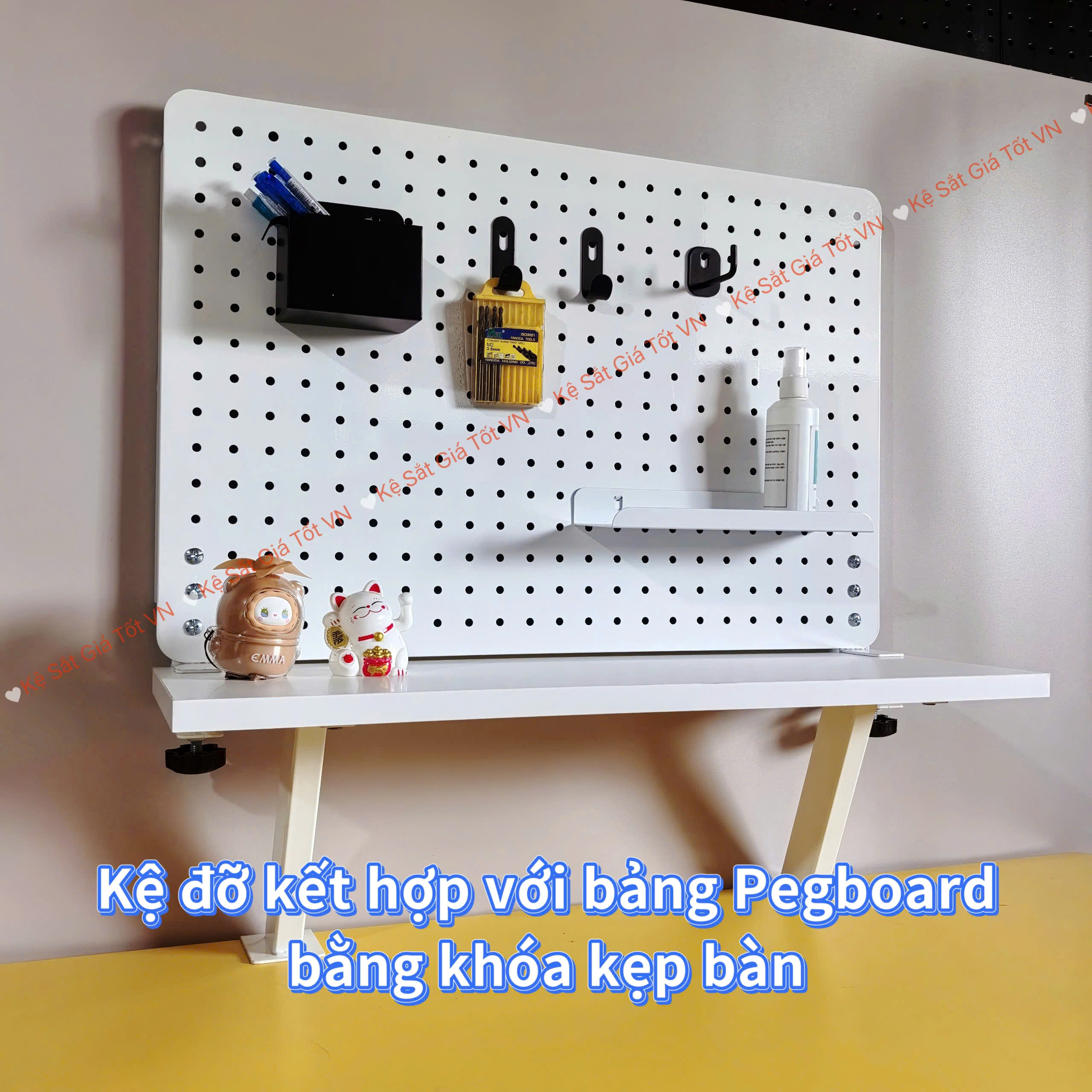 Kệ để máy tính Decor bàn làm việc cực Chill