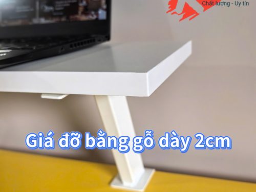 Giá sách kẹp bàn Decor góc phòng làm việc