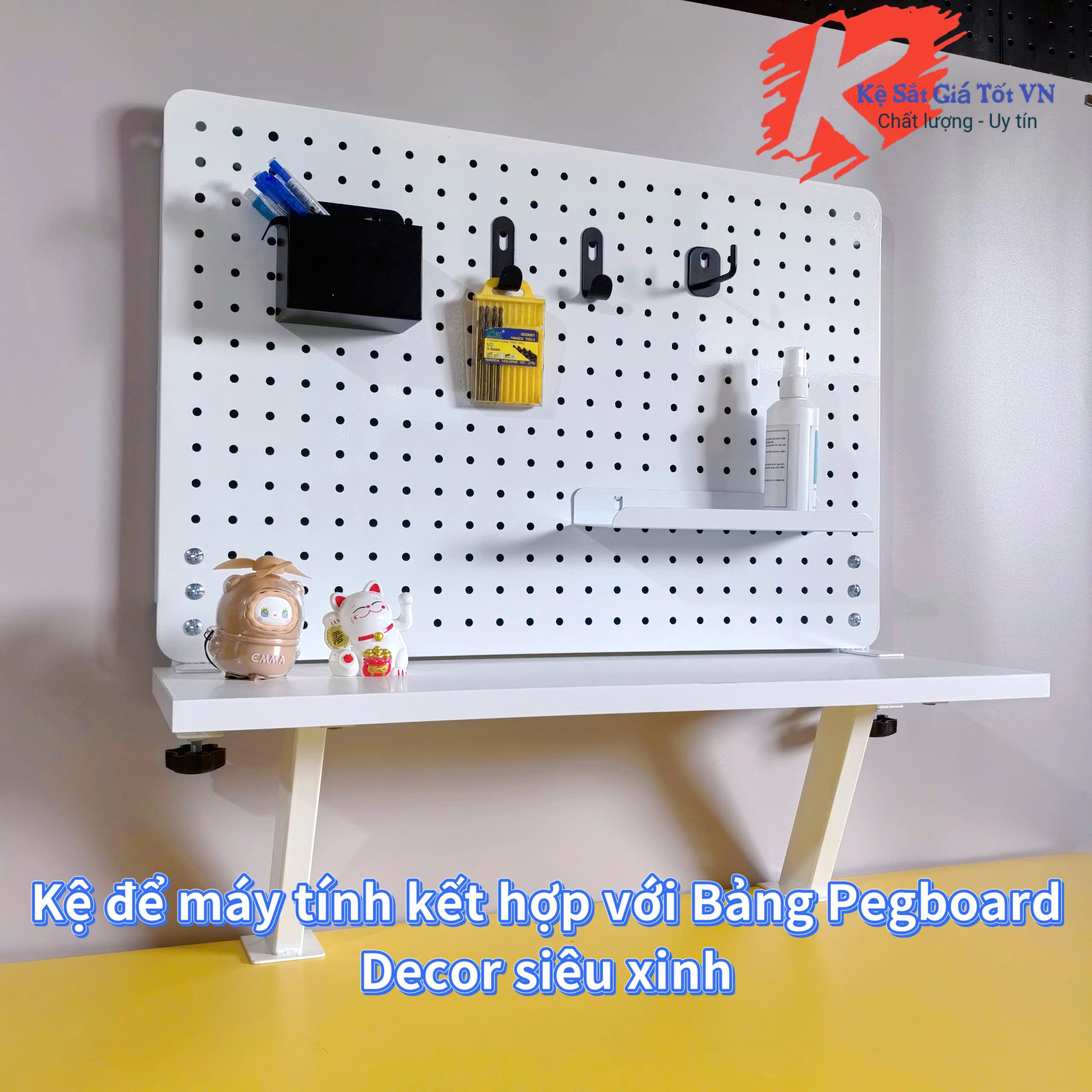 Giá sách kẹp bàn đa năng