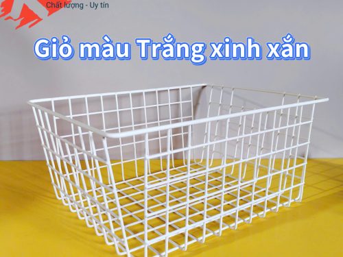 Giỏ sắt đựng đồ hình chữ nhật
