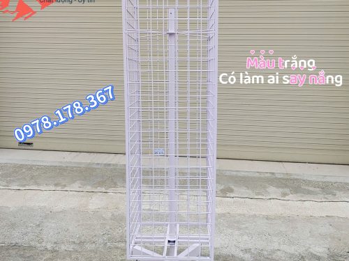 Kệ xoay đa năng 4 mặt treo phụ kiện cao cấp