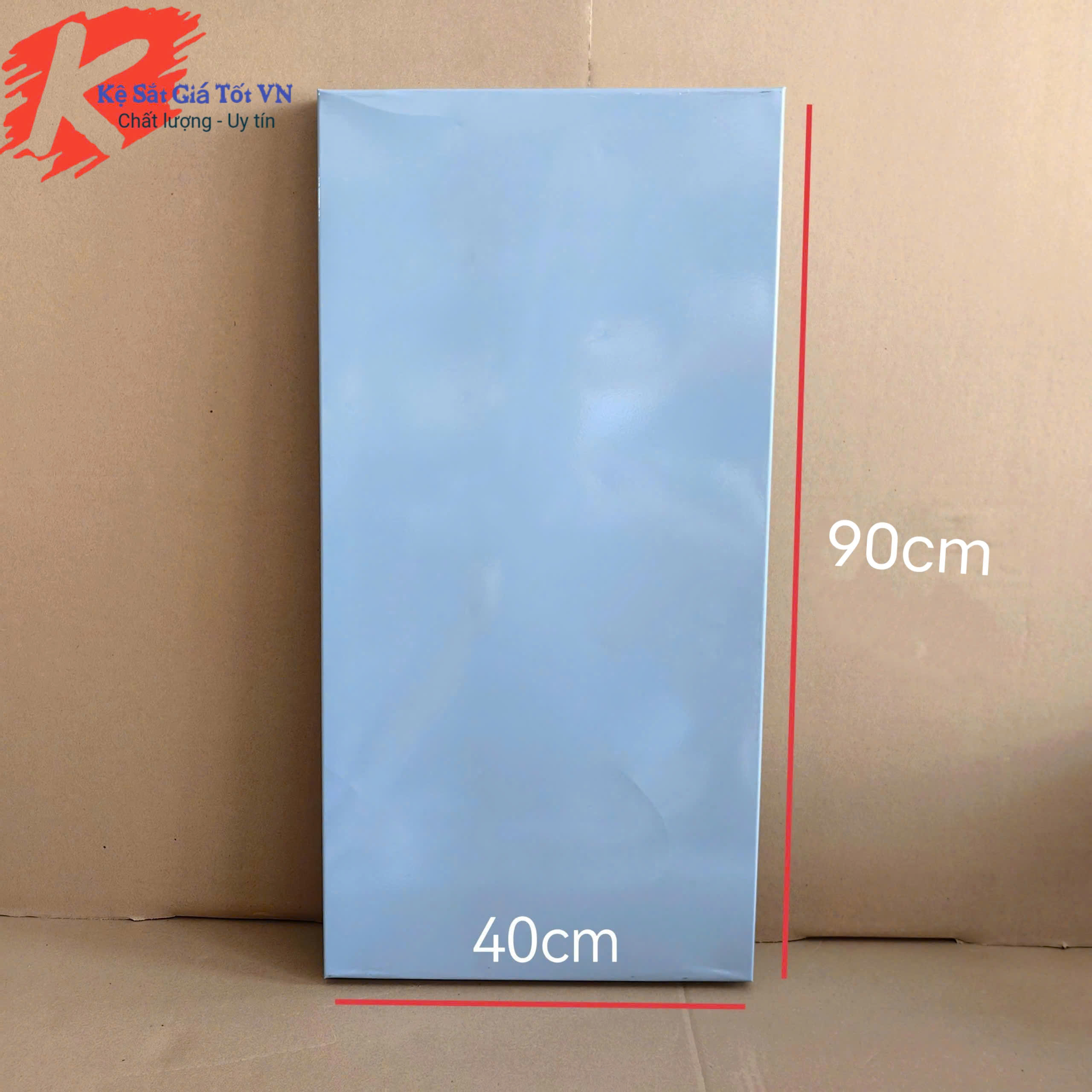 Mâm sàn lắp ráp kệ sắt V lỗ đa năng – 90x40cm