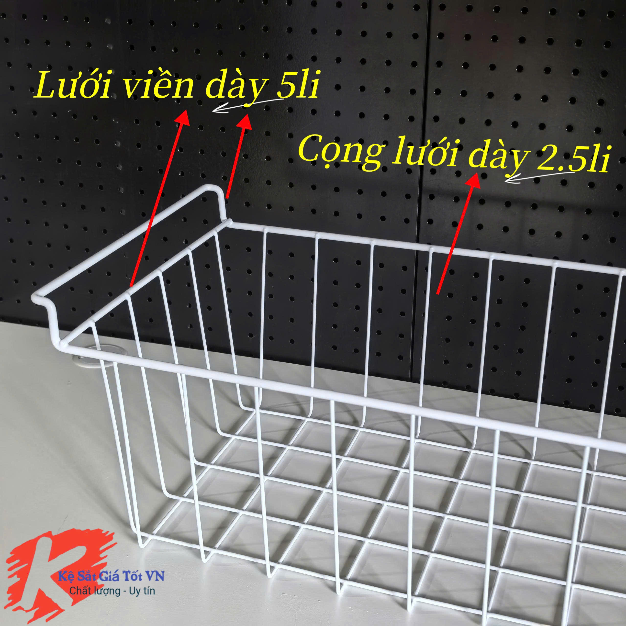 Rổ tủ đông bảo quản thực phẩm