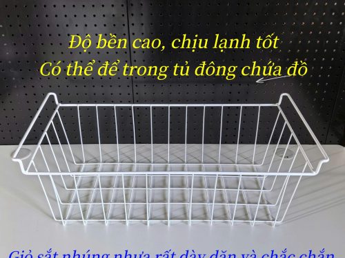 Giỏ sắt đựng chén dĩa, trái cây cao cấp