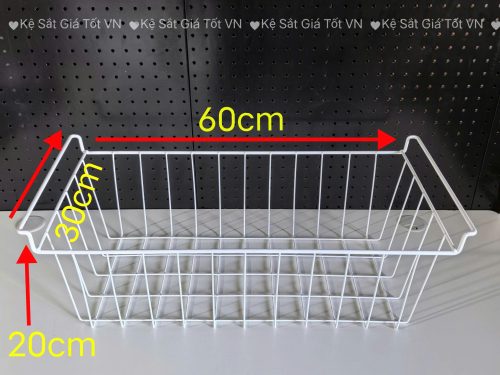 Giỏ sắt nhúng nhựa đựng đồ đa năng
