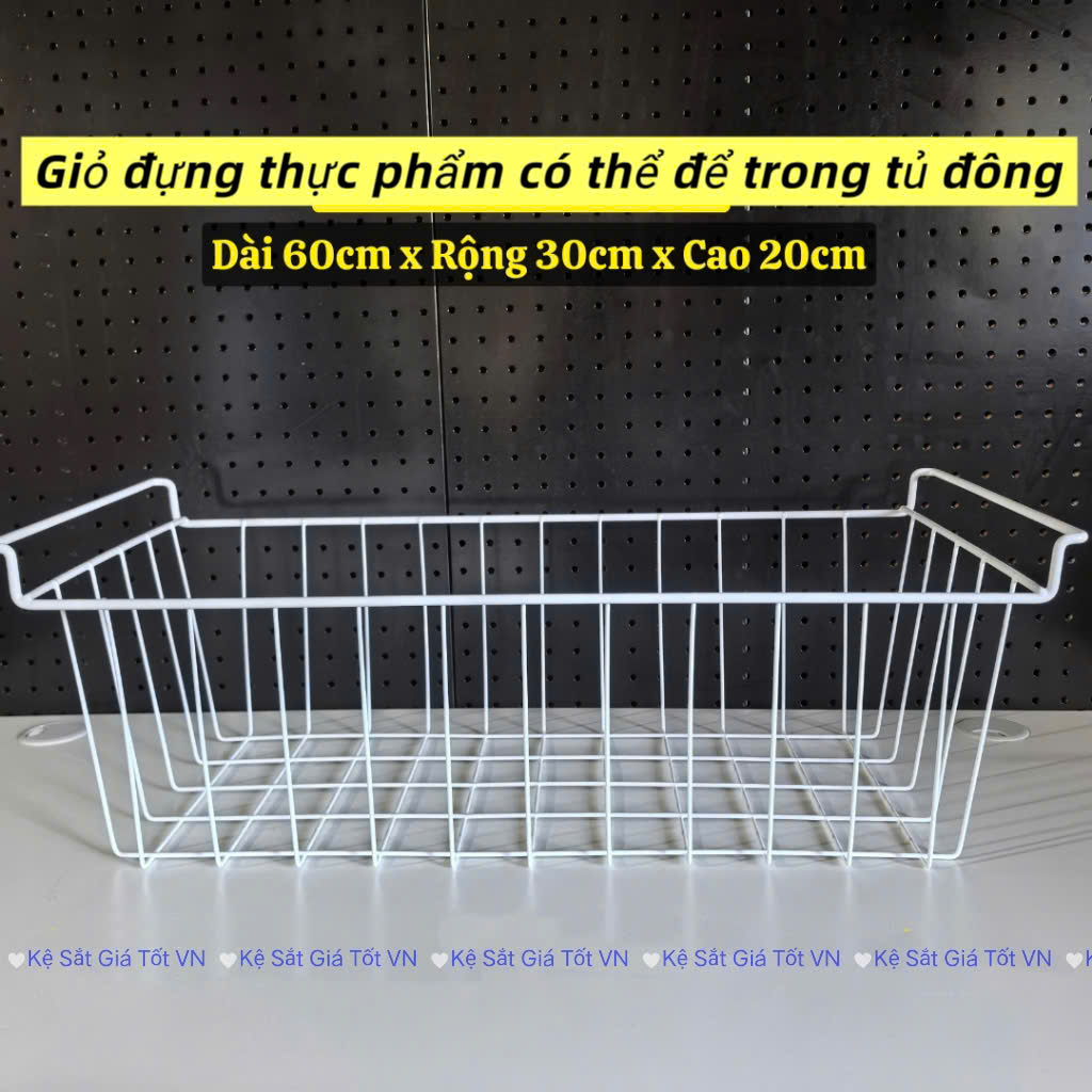 Giỏ sắt nhúng nhựa đựng đồ đa năng