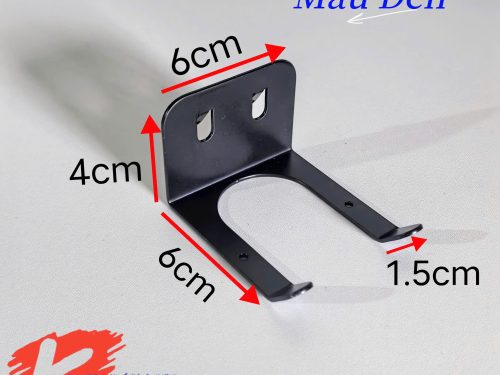 Móc chữ U cài tấm tôn đục lỗ treo chuột máy tính