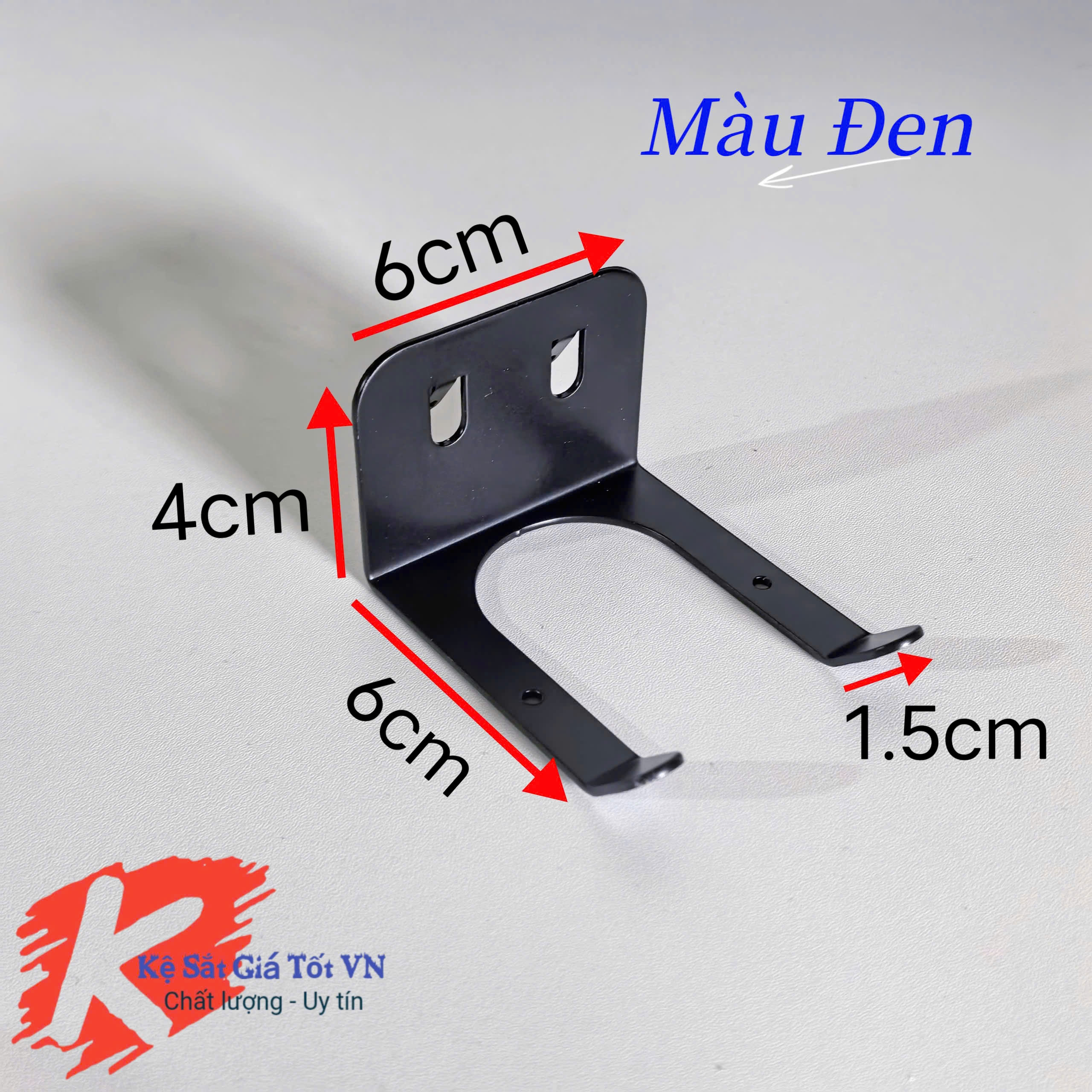 Móc treo chuột máy tính cài tấm tôn đục lỗ, cài bảng Pegboard cao cấp