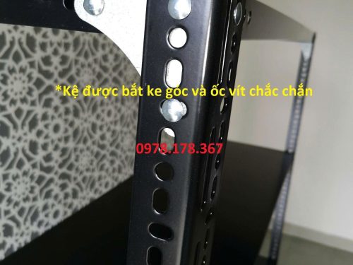 Kệ sắt V lỗ đa năng