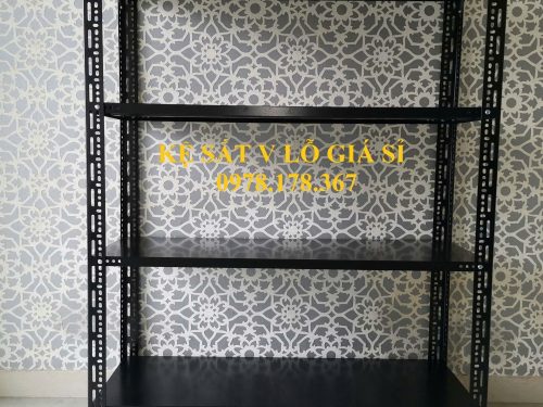 Kệ sắt V lỗ bắt ốc