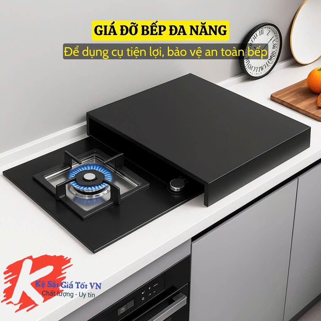{HÀNG CAO CẤP} Kệ Chắn Bếp Gas – Nắp Đậy Bếp Gas, Bếp Điện Từ Đa Năng